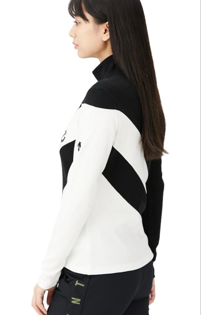 DESCENTE GOLF タートルネック長袖シャツ