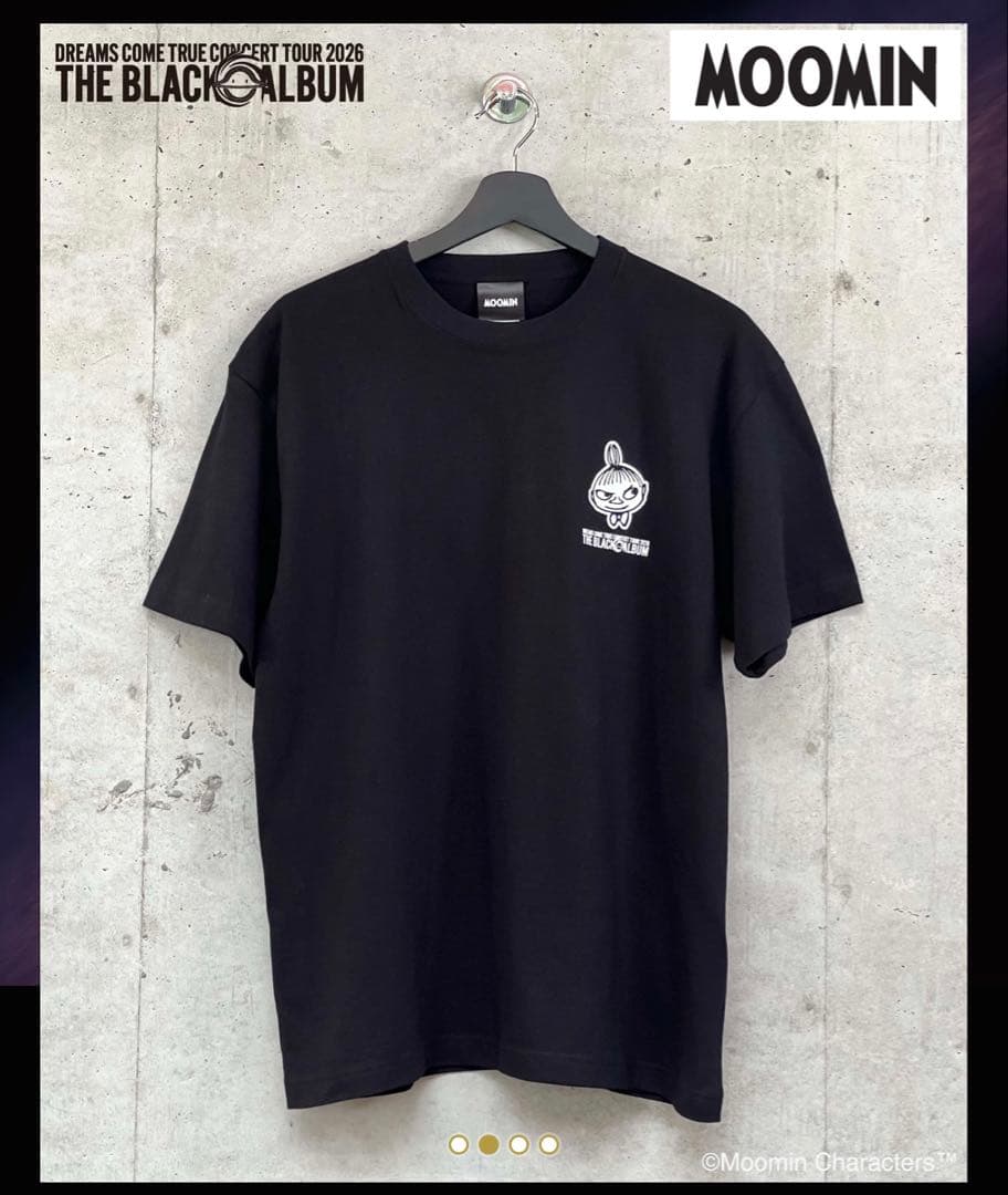 ドリカムツアーTシャツ MOOMIN ムーミン＆リトルミイTシャツ Mサイズ