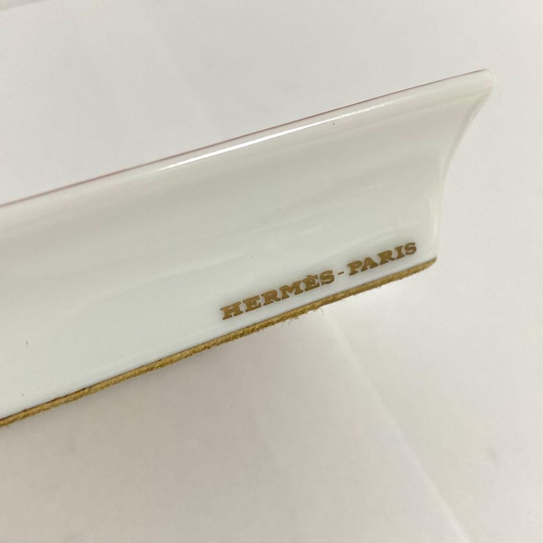 HERMES エルメス シエスタ アッシュトレイ スクエア ミニプレート 2点