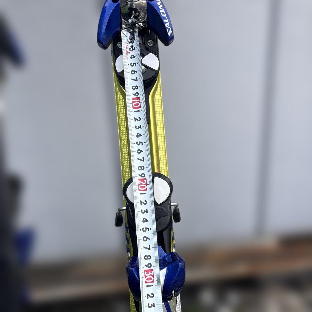 SALOMON Demo 9 3V スキー板　155 ストックとケース付