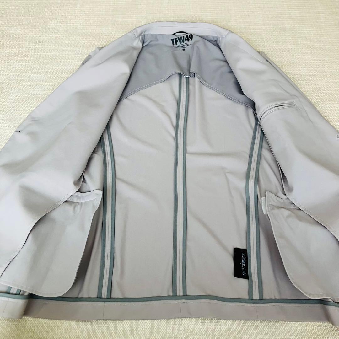 【美品】TFW49 STRETCH 2B JKT ゴルフ M ライトグレー