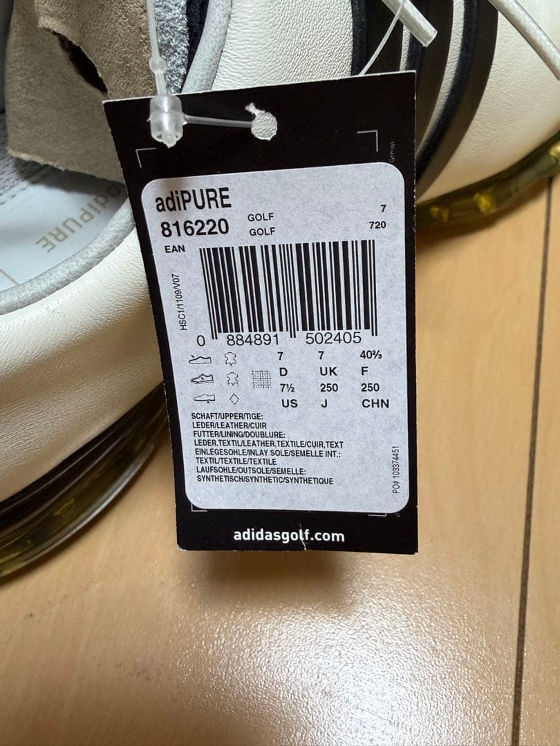 adidas adipure ゴルフシューズ 25cm 新品 816220