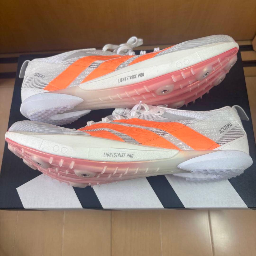新作adidas アディゼロ アンビション 陸上スパイク 25.5cm