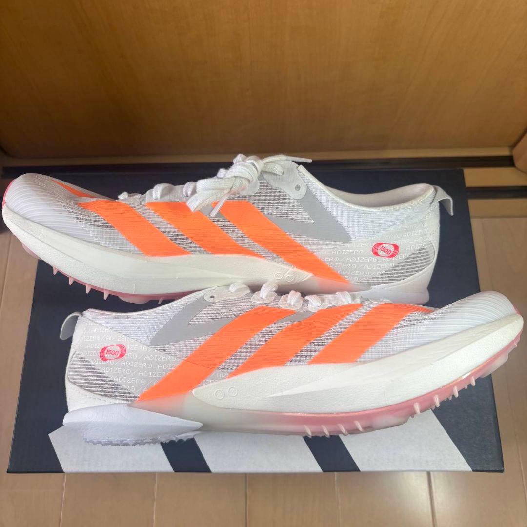新作adidas アディゼロ アンビション 陸上スパイク 25.5cm
