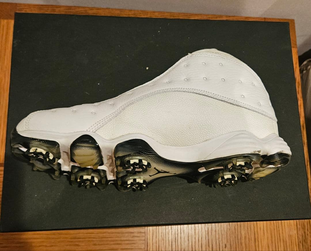 ★NIKE JORDAN13 GOLF White×ホワイト