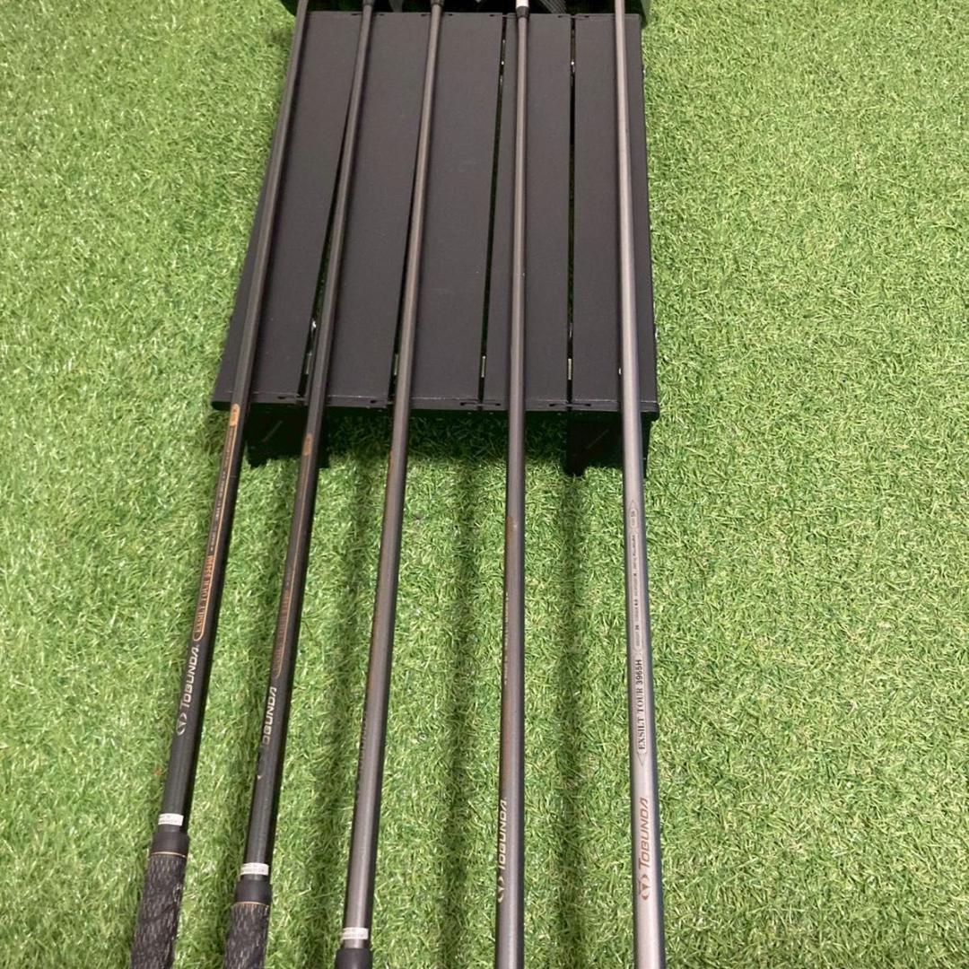 TOBUND トブンダ　460EX 5本セット 純正カーボン　メンズ