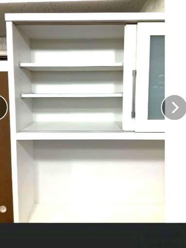 まっしろ❢ニトリ食器棚大型 横幅120