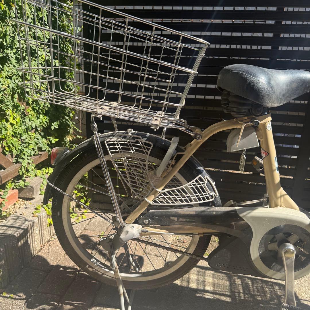 電動アシスト自転車 ベージュ
