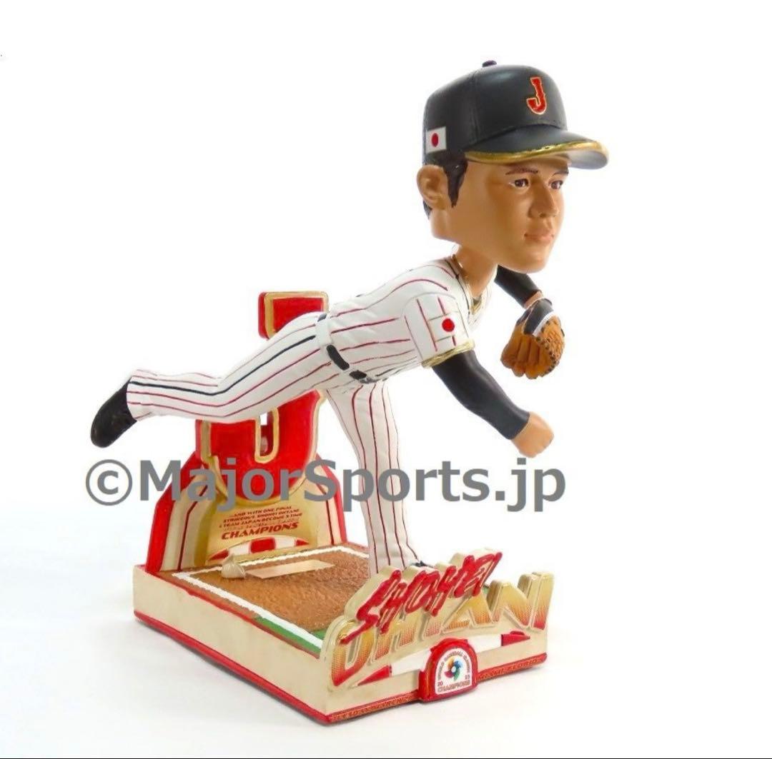 【新品】大谷翔平 2023WBC決勝 トラウト三振の瞬間ボブルヘッド123個限定