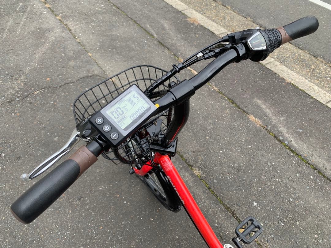 【即乘】送料無料 Peltech折り畳み電動アシスト自転車20インチ 動作確認済
