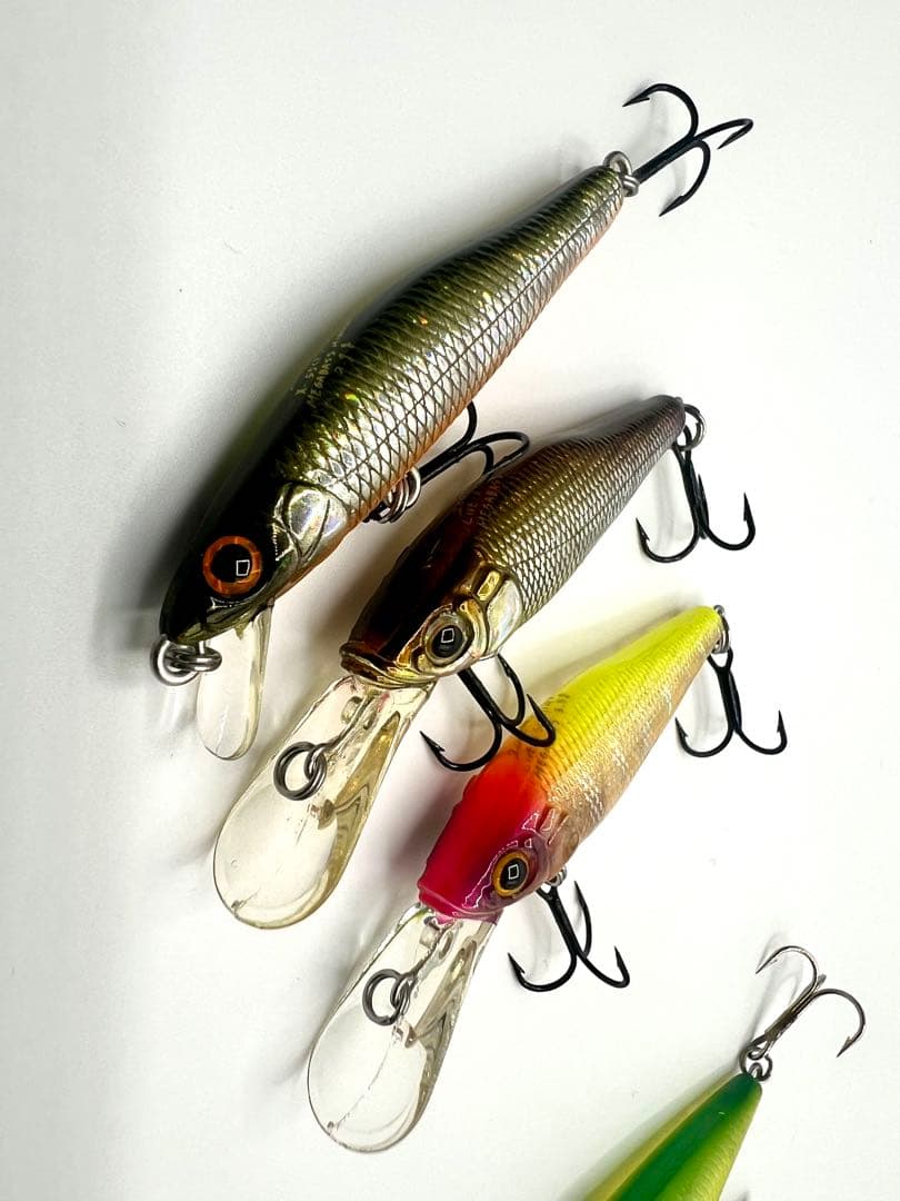 小型ミノー　6個セット　メガバス X55（Ｆ）LIVE-X SMOLT