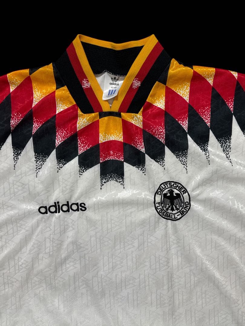 デ*ク様 adidas アディダス 1994 W杯 ドイツ代表 ユニフォーム ゲ