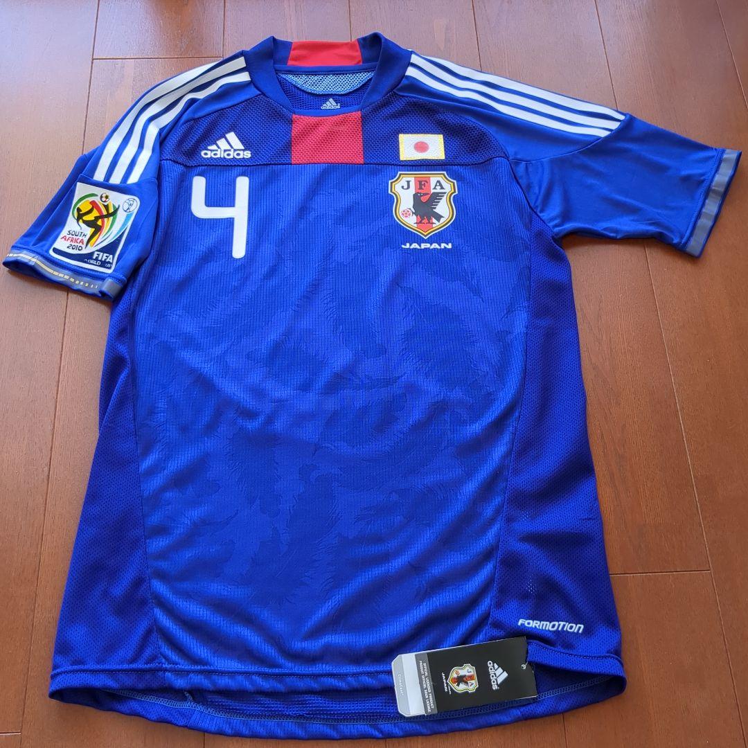 最終出品稀少❣️闘莉王マーキング入⚽オーセンティックサッカー日本代表ユニフォーム