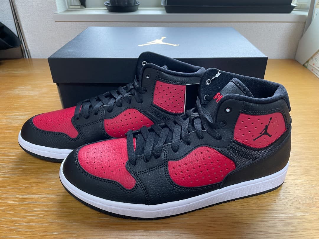 【新品未使用】NIKE ナイキ ジョーダン アクセス 28.0cm 赤黒白
