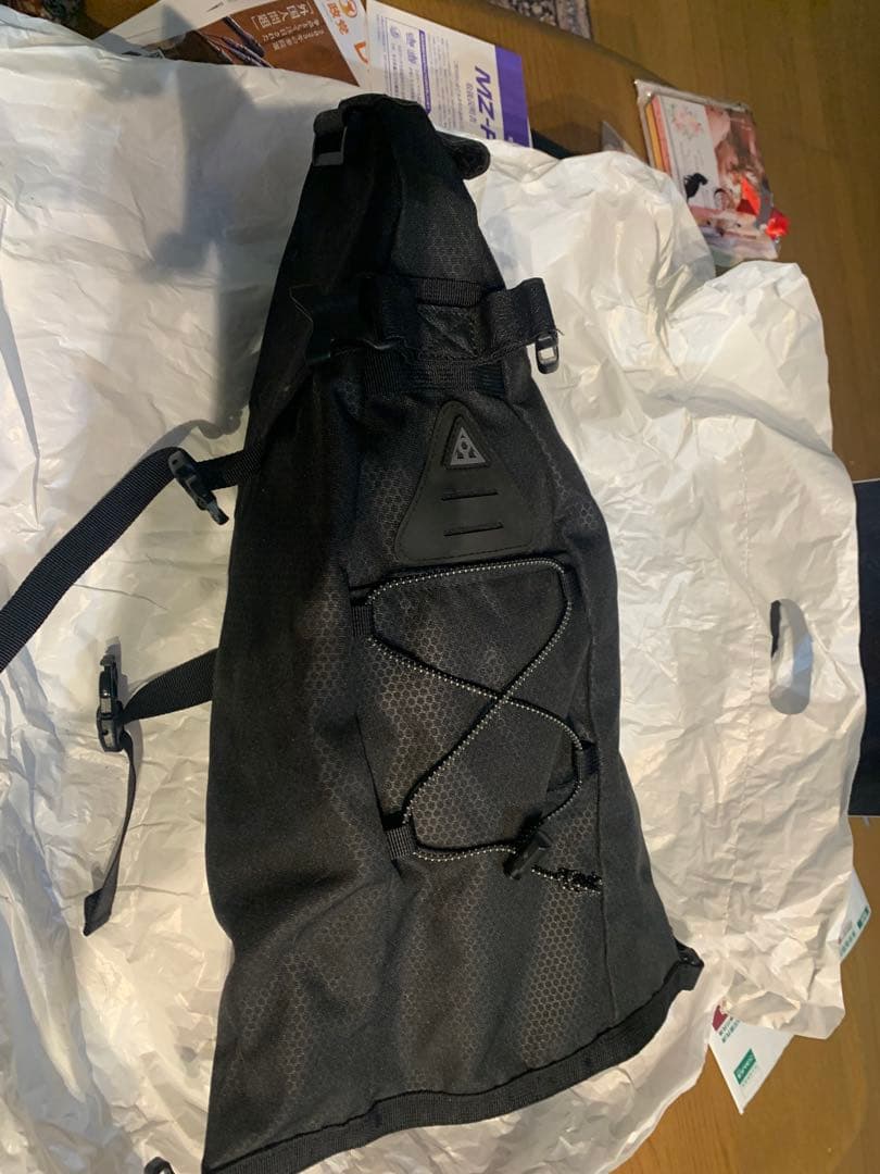 TOPEAK 防水 ブラック サドルバッグ