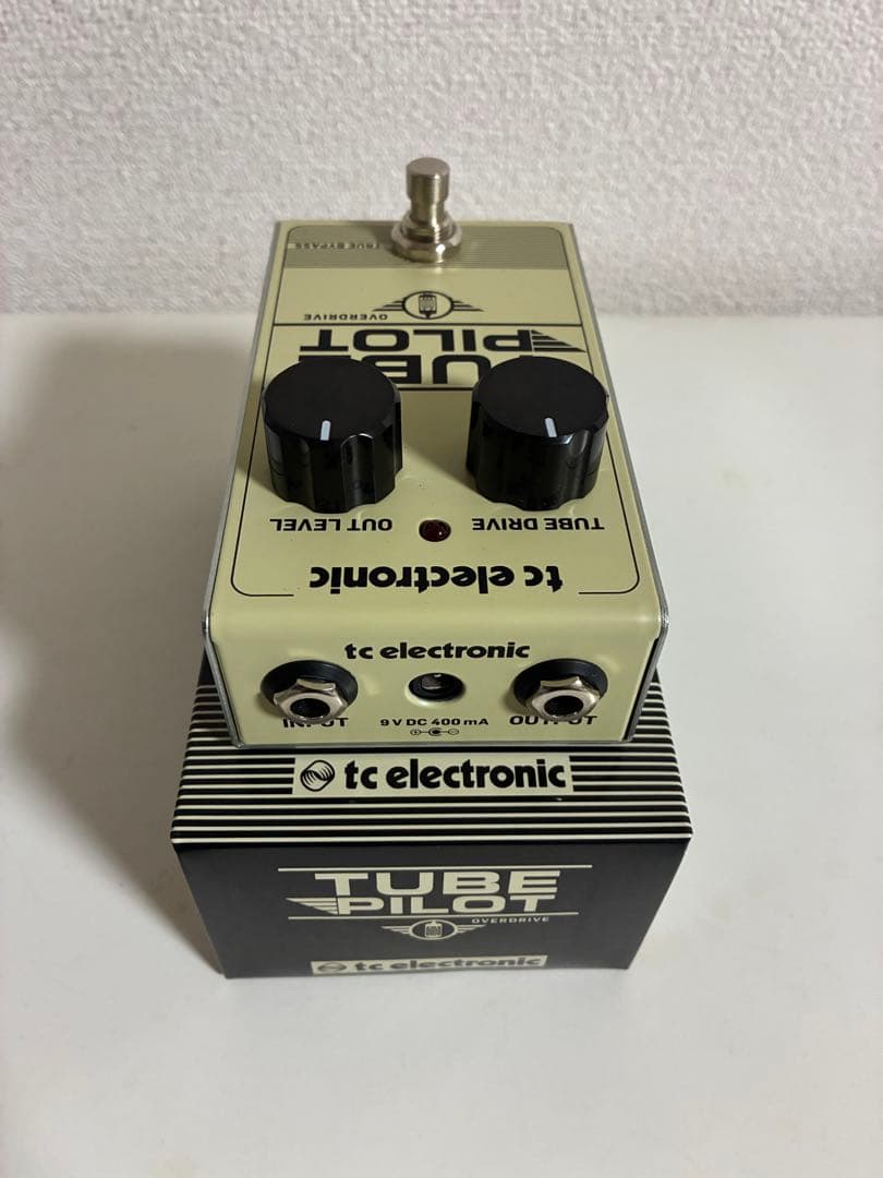 tc electronic TUBE PILOT OVERDRIVE 真空管交換