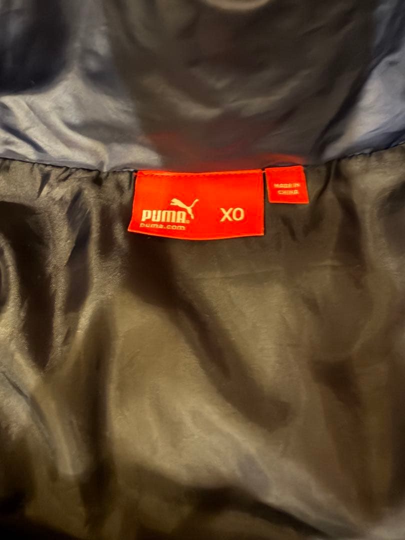 PUMA ネイビー ダウンコート XO