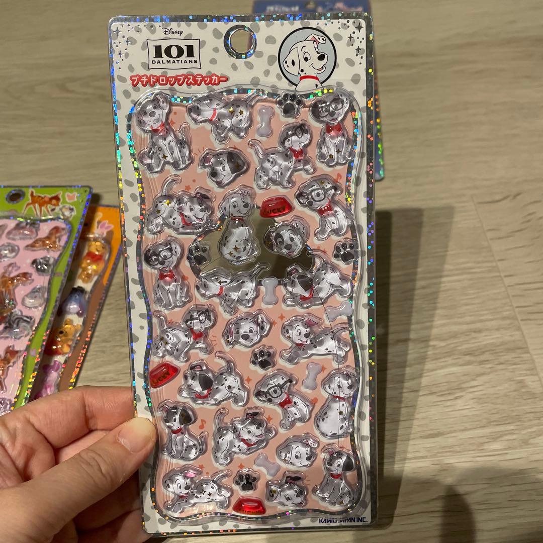 正規品　プチドロップ ステッカー 新作 ディズニー 4種セット