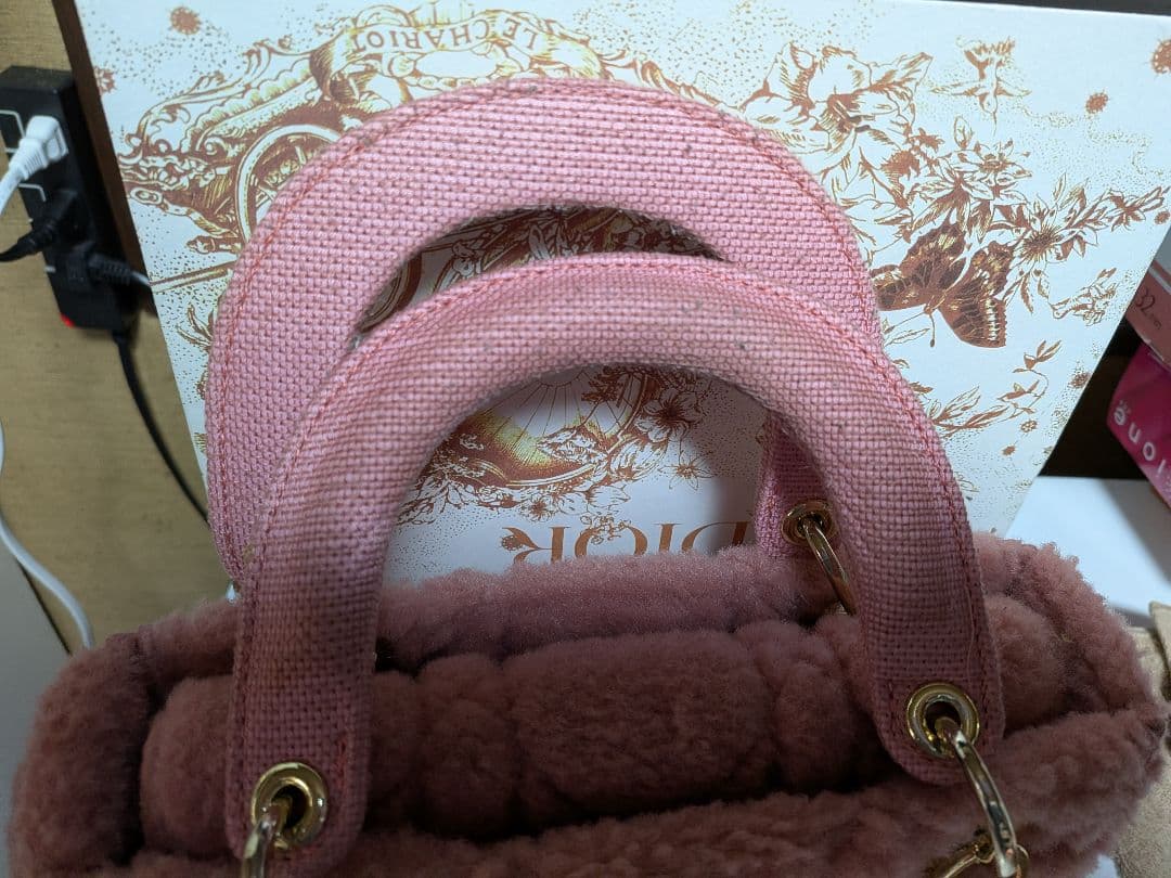CHRISTIAN DIOR ピンク ハンドバッグ