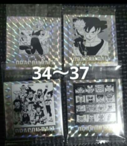 ドラゴンボール40周年記念 シールウエハース42種類フルコンプ