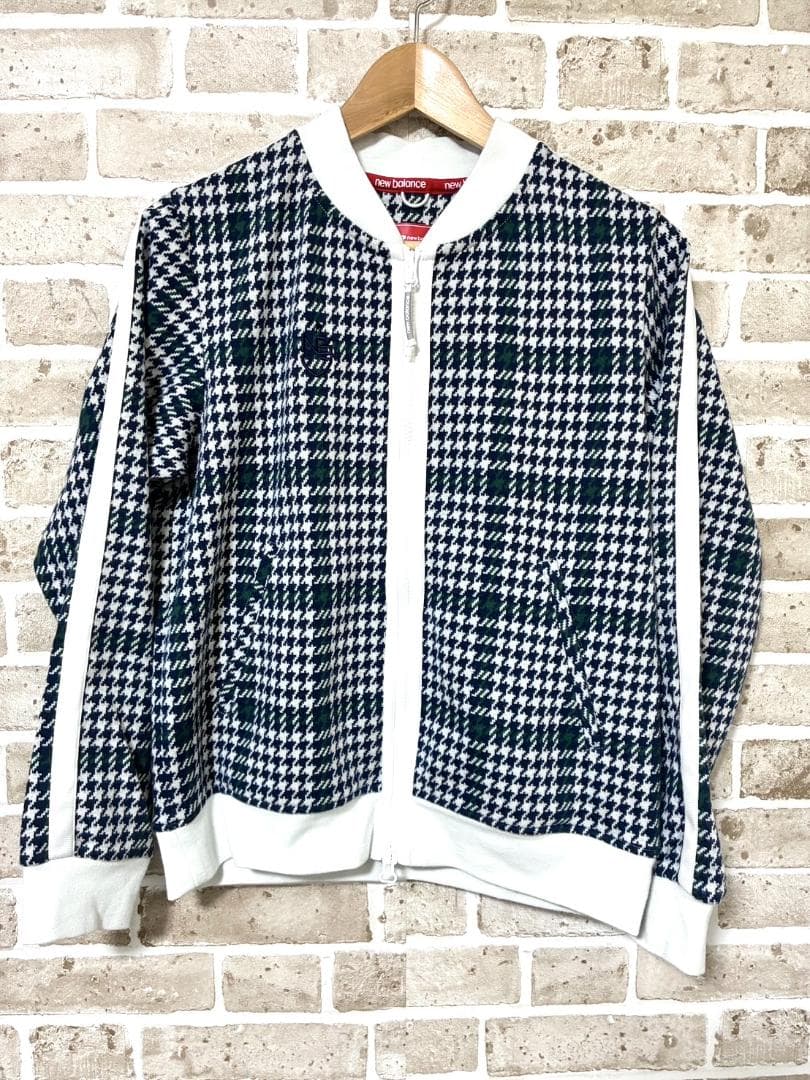【ゆったりサイズ✨】ニューバランスゴルフ レディース ジャケット サイズ2 総柄