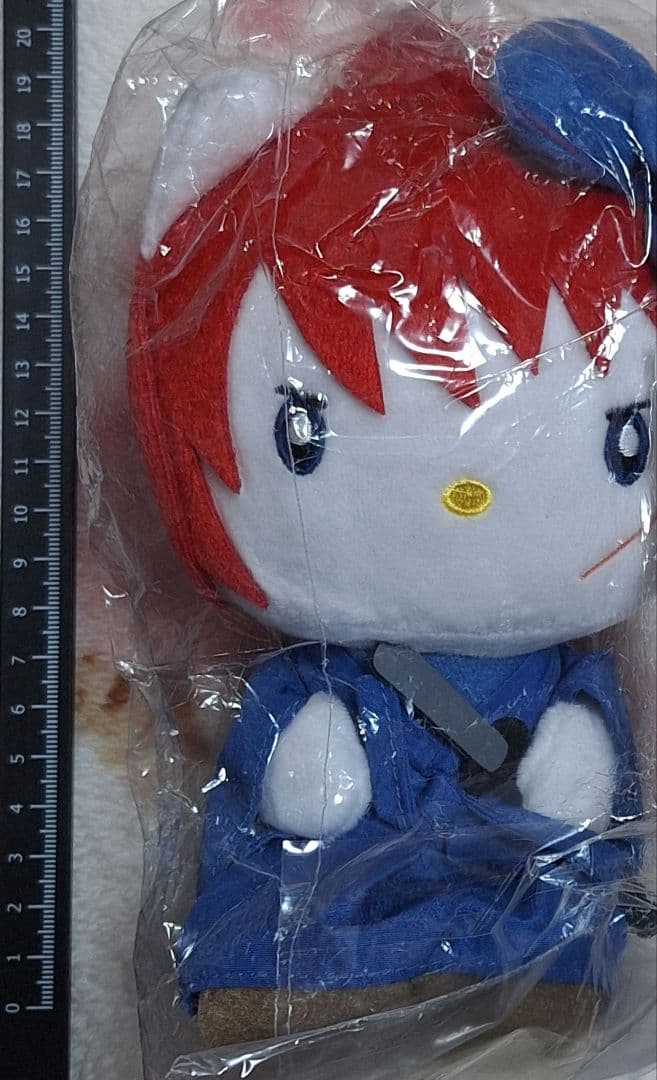 るろうに剣心 ハローキティ 当たり ぬいぐるみ 緋村抜刀斎