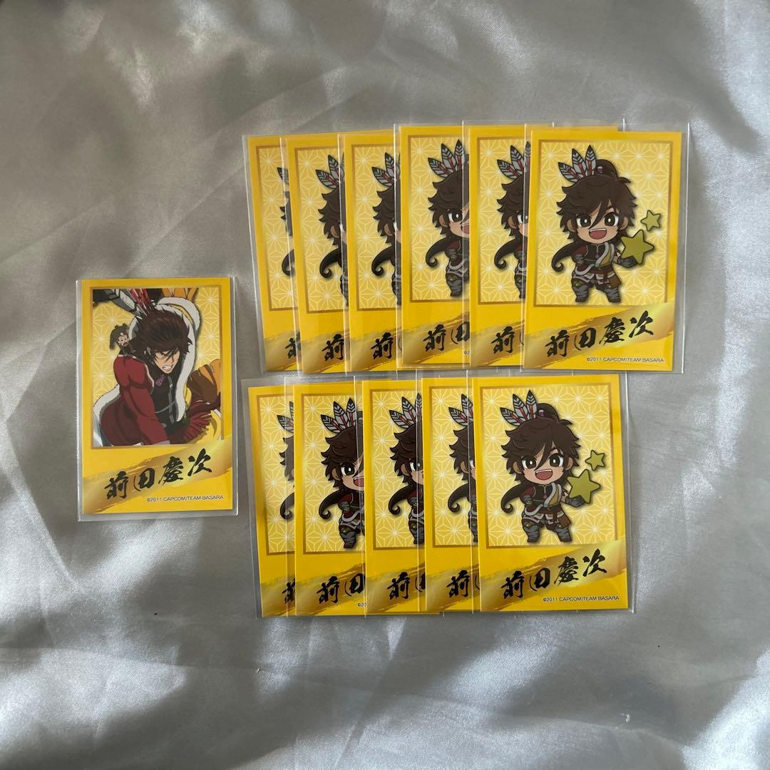戦国BASARA プリンセスカフェ 星空party 缶バッジ 前田慶次 81個