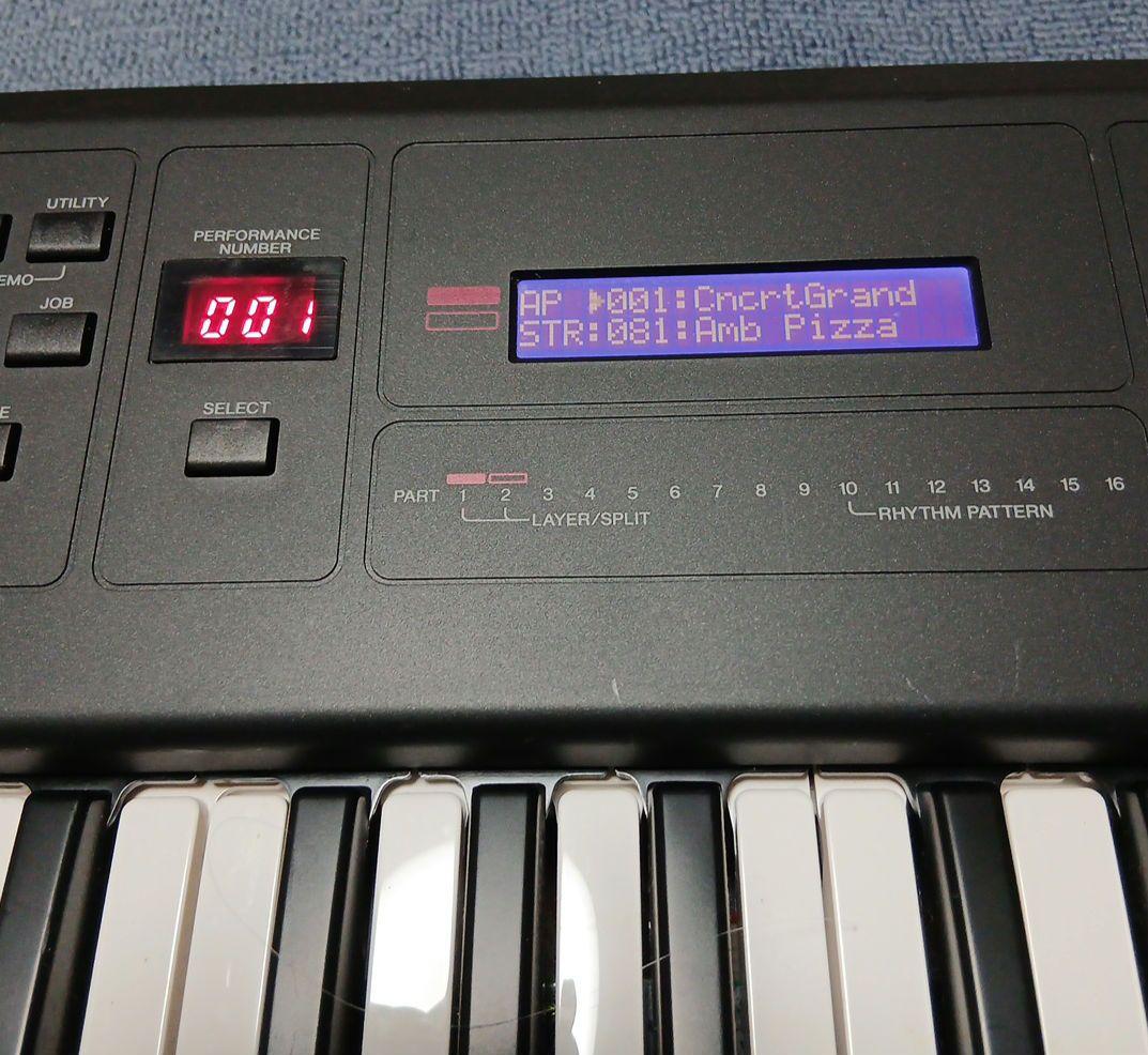 美品　YAMAHA MX49 シンセサイザー　純正ケース入　ペダル
