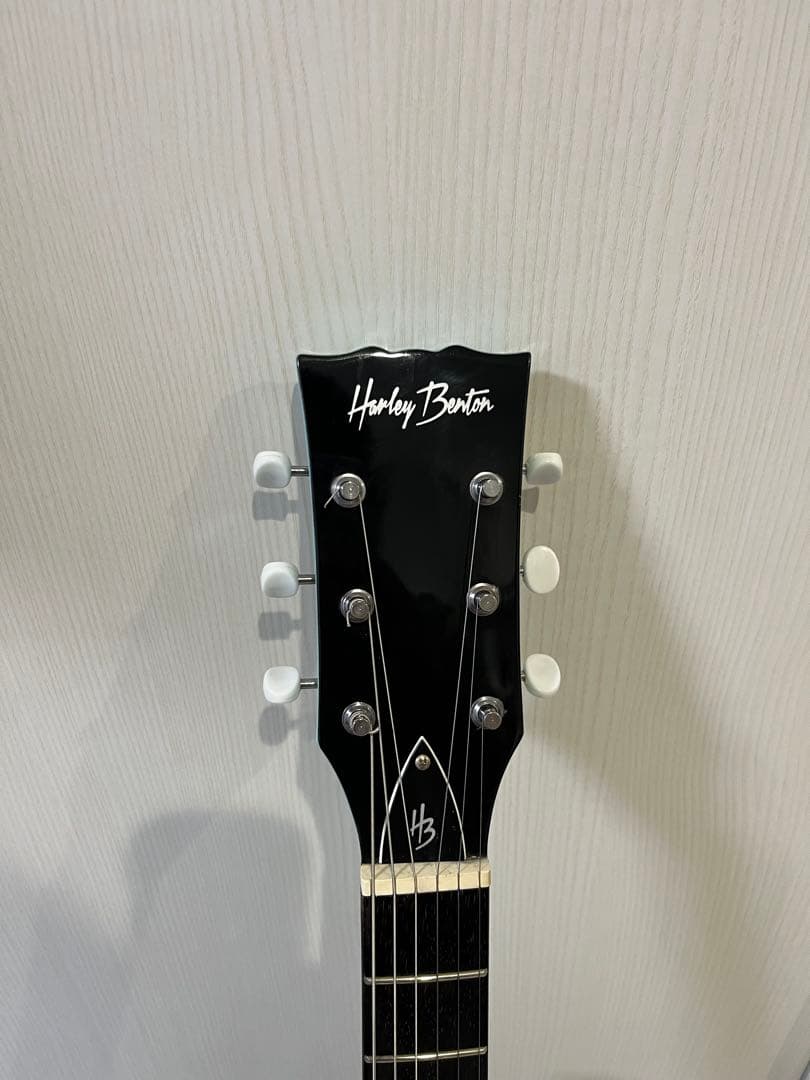 harley benton レスポールジュニア　ブルー
