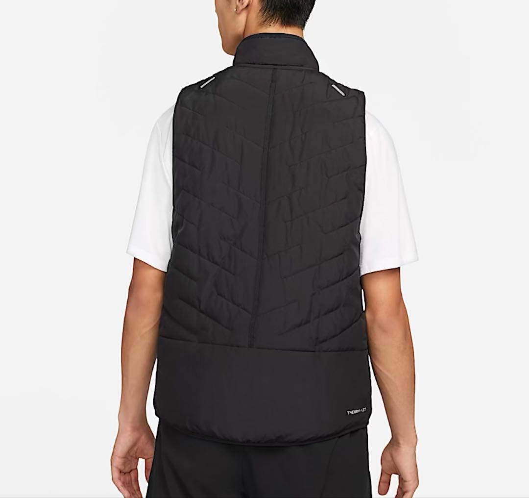 新品タグ付★NIKE★ナイキ★Therma-FIT レペルランニングベスト★Ｌ