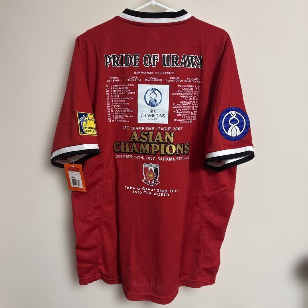 新品！浦和レッズ　ACL 2007年　 優勝　記念　ユニフォーム