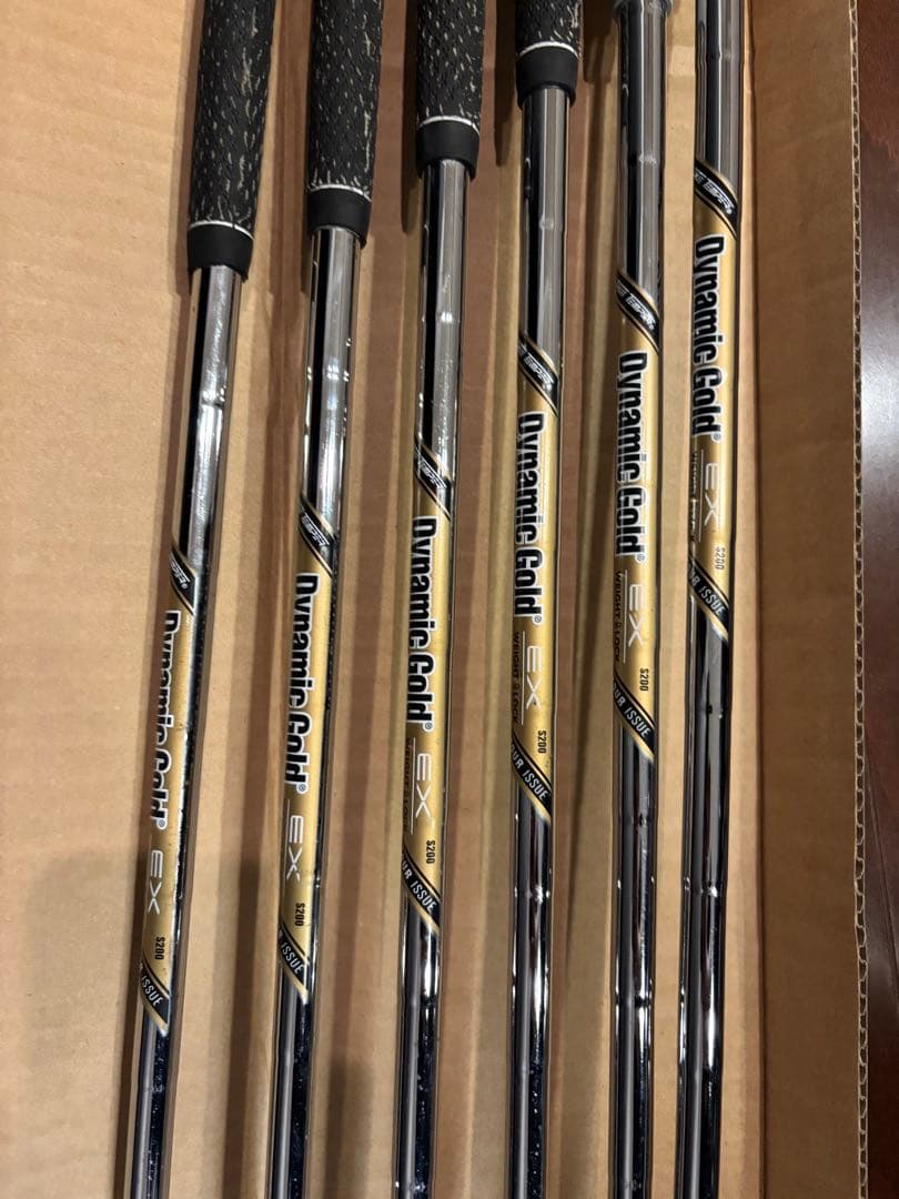 SRIXON ZX7 ダイナミックゴールド　S200 アイアンセット 6本