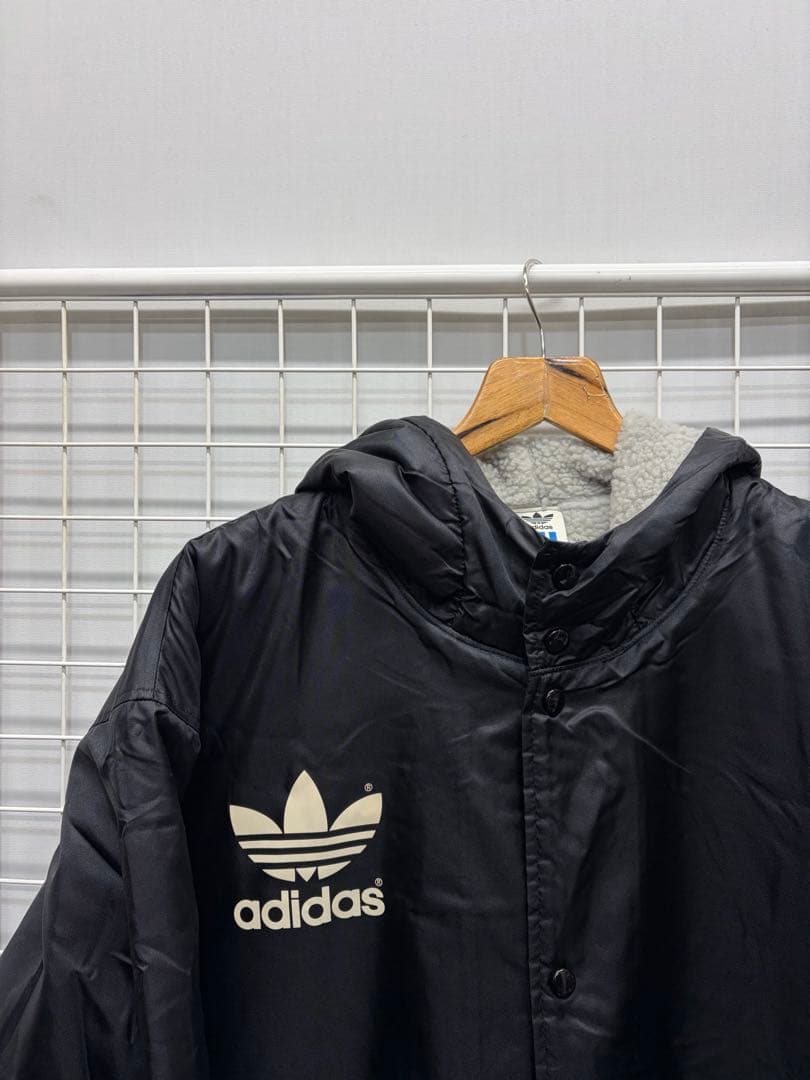 ［adidas］アディダス ベンチコート　ブラック　L 2512-267