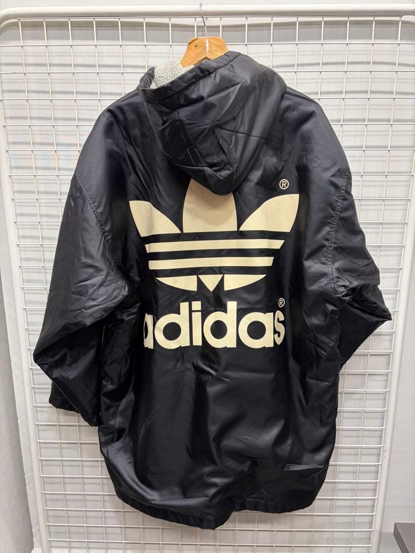 ［adidas］アディダス ベンチコート　ブラック　L 2512-267