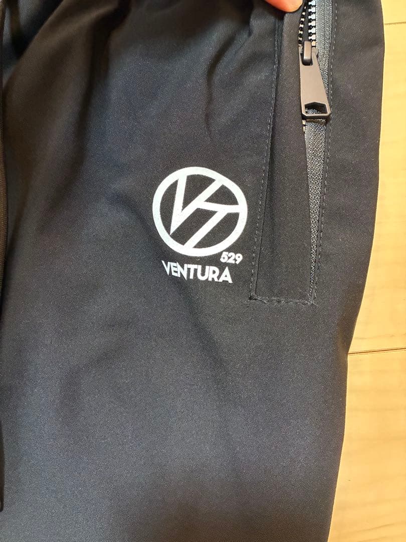 【VENTURA】ブラックサウナスーツ 上下セット