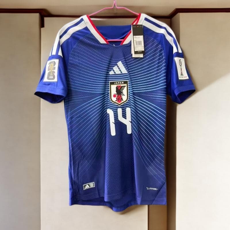 極美品 日本代表 2026 半袖 伊東純也 14番 ユニフォーム L サイズ