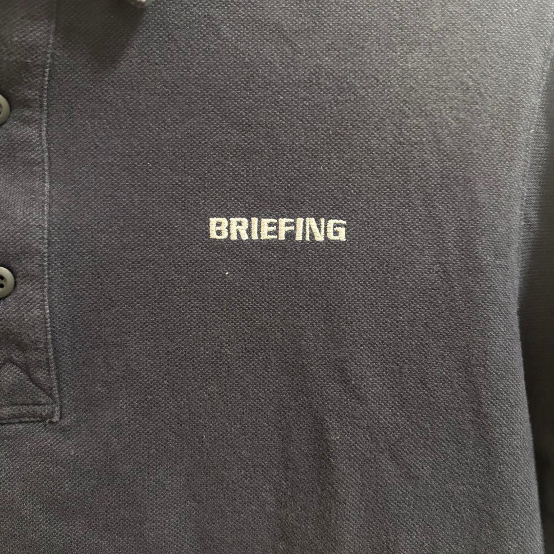 BRIEFING GOLF×BEAMS ポロシャツメンズL ネイビー