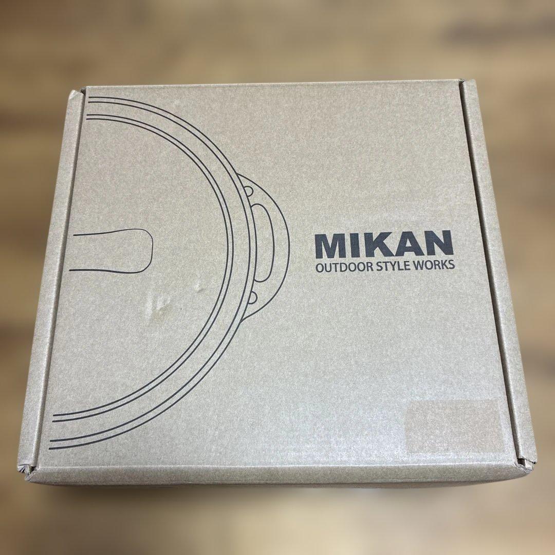 ミカン MIKAN ホーローダッチオーブン 25cm グレー