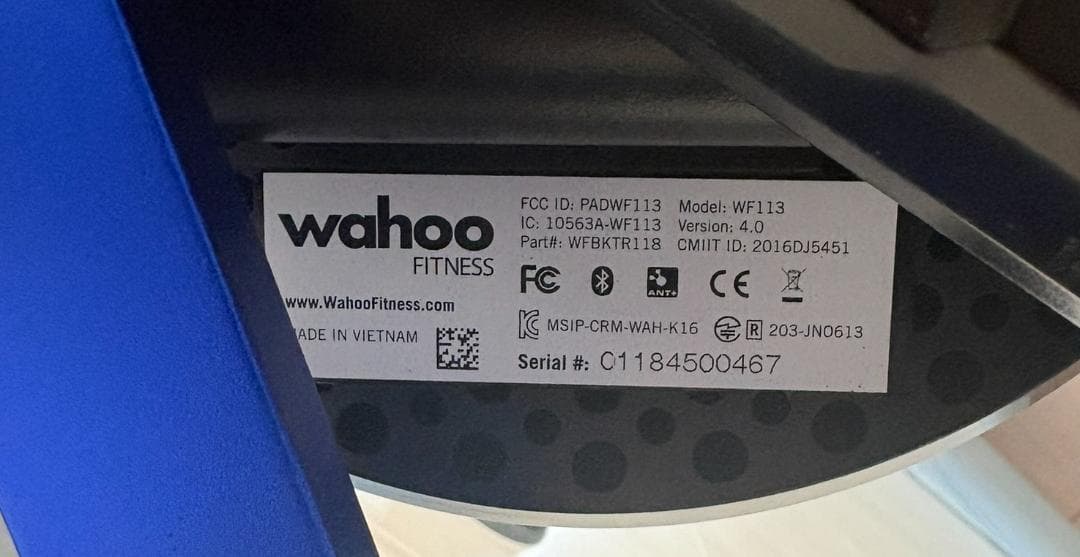 まっつん 　WAHOO KICKR V4 【中古、AXIS】