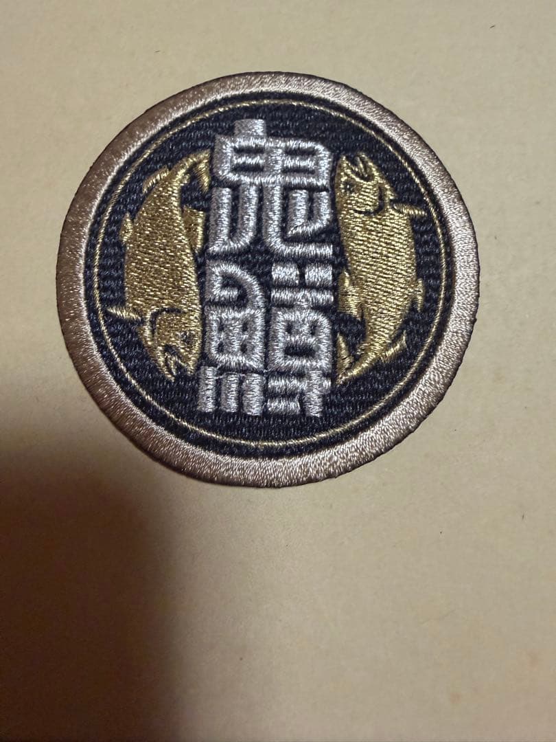 DUO鬼鱒　桐龍140F 4色　ワッペン　ピンバッジセット