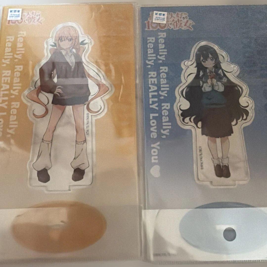 君のことが大大大大大好きな100人の彼女　アクリルスタンド 全5種