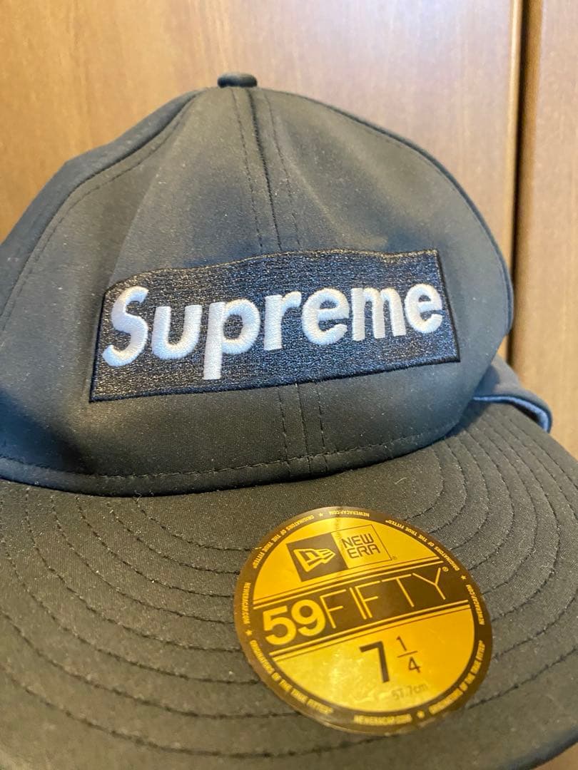 シュプリーム ウィンドストッパーキャップ NEWERA BLK