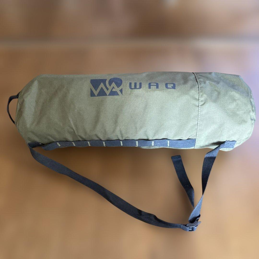 WAQ 2WAY キャンプ コット(色:オリーブ)