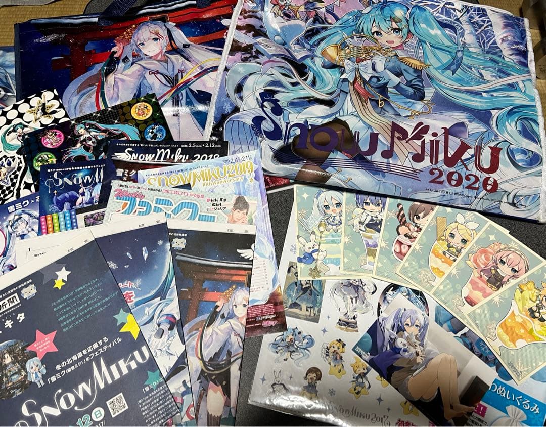 初音ミクグッズまとめ売り(雪ミク多め)