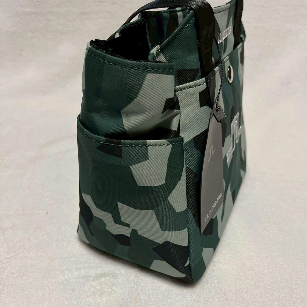 新品　J.LINDEBERG ゴルフ　カートバッグ　ラウンドバッグ　カーキ