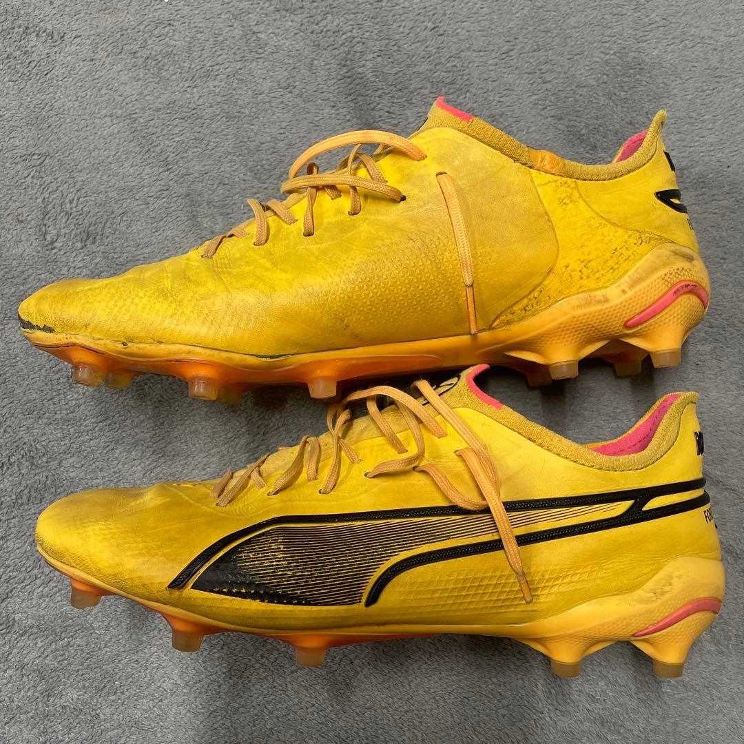PUMA KING サッカーシューズ イエロー