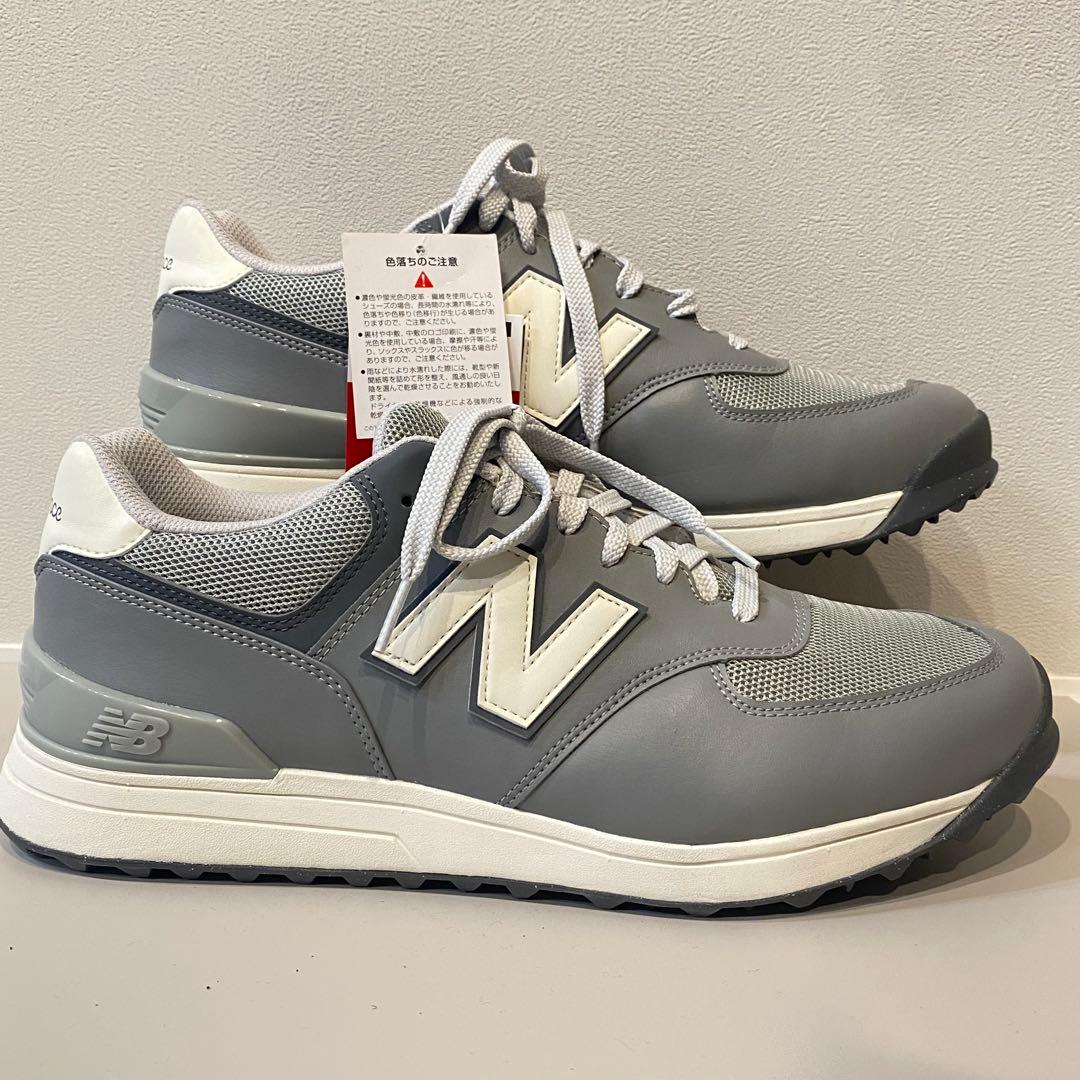 新品 ニューバランス ゴルフシューズ UGS574C3 グレー 28.0㎝ 2E