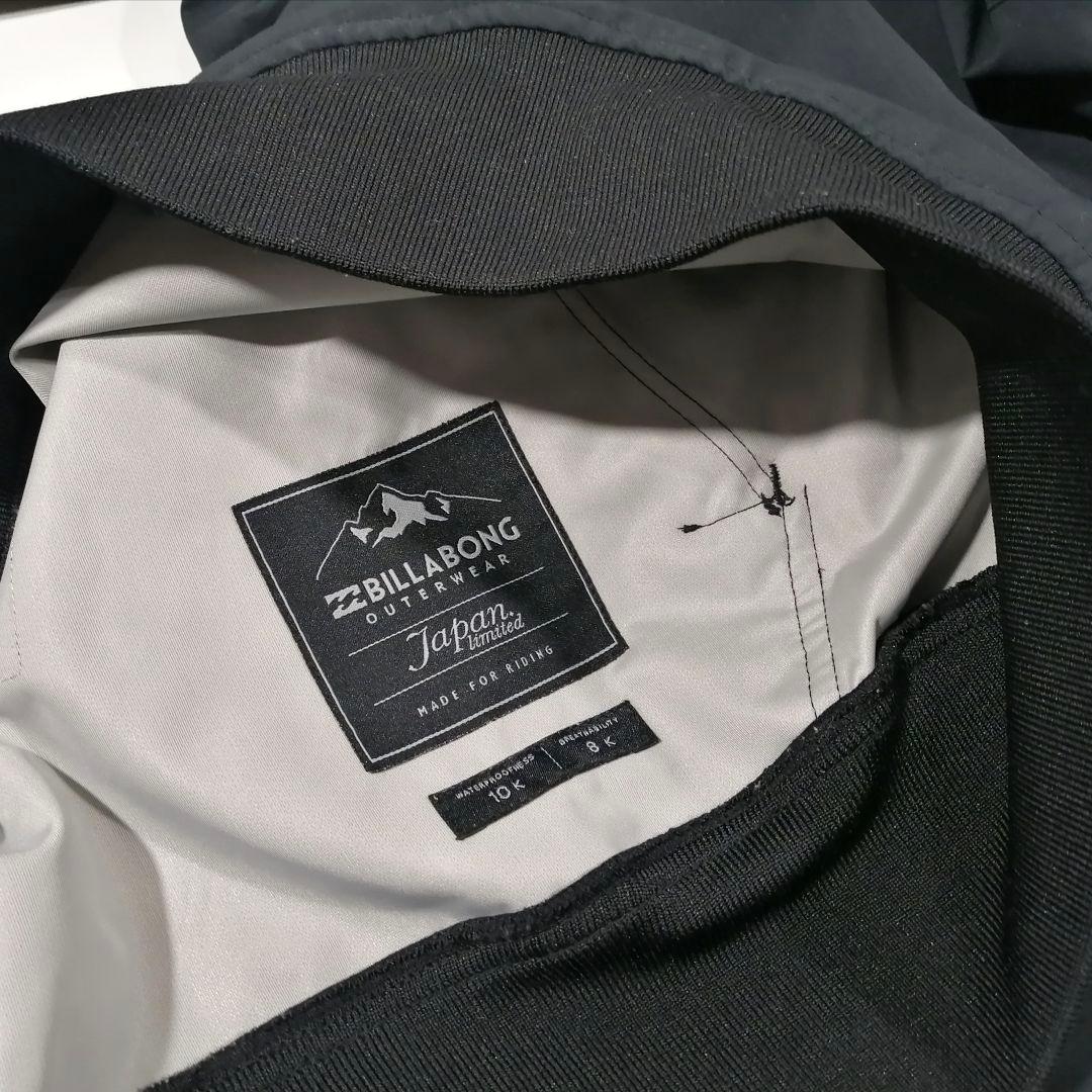 スノーボードブランドメンズジャケット/BILLABONG/Lサイズ/BLACK