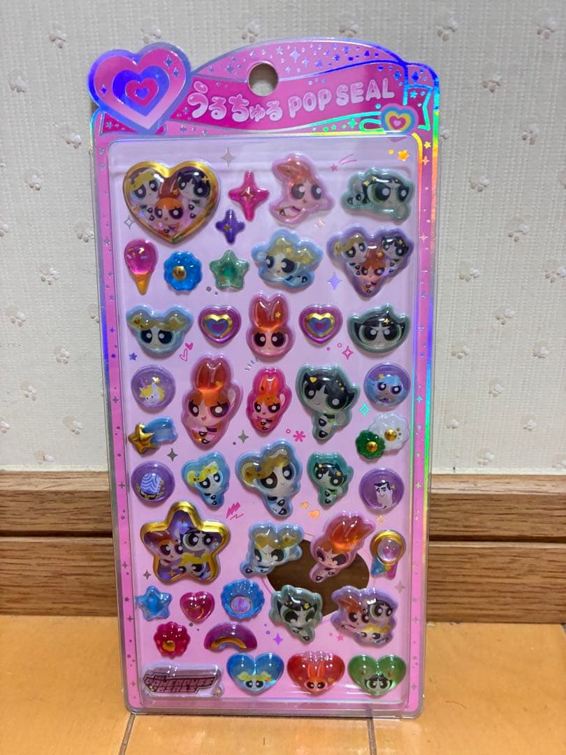 《正規品》 パワパフ モンチッチ サンリオ うるちゅる シール　10枚セット