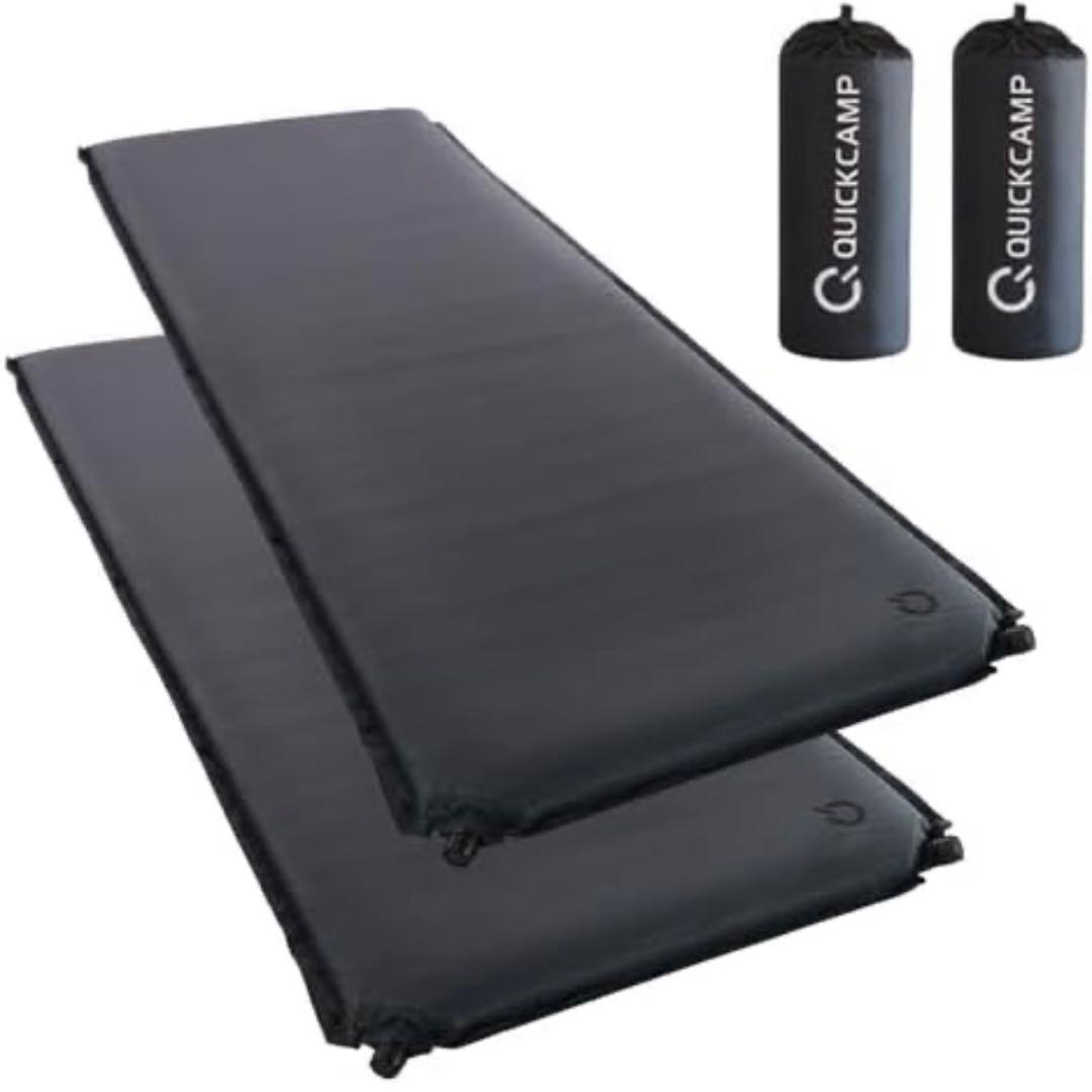 QUICKCAMP クイックキャンプ 車中泊マット シングル 5cm 2個セット